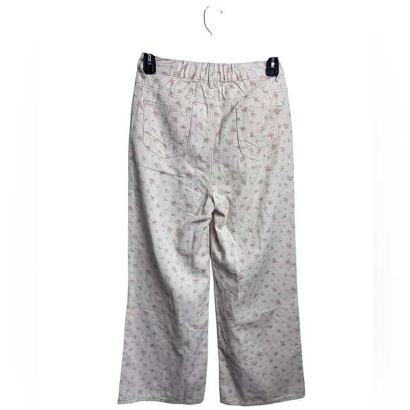 POL Patchwork Floral Denim Jeans NWOT S/M - Picture 6 of 7